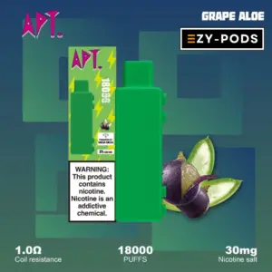APT 18000 คำ ใช้ได้กับเครื่อง Relx Creator พอตใช้แล้วทิ้ง กลิ่น Grape Aloe