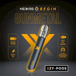 NEXAS BEGIN เครื่องพอตเปลี่ยนหัว สีเทาทอง