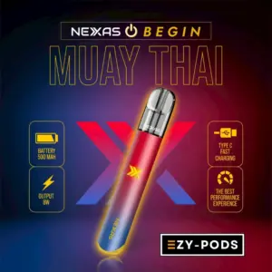 NEXAS BEGIN เครื่องพอตเปลี่ยนหัว สีม่วงทอง