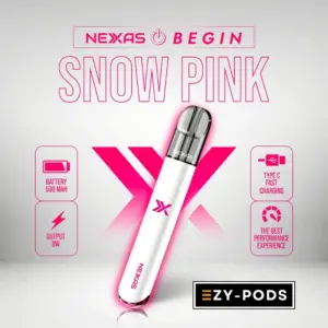 NEXAS BEGIN เครื่องพอตเปลี่ยนหัว สีขาวชมพู