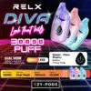RELX DIVA 30k พอตใช้แล้วทิ้ง 30000 คำ