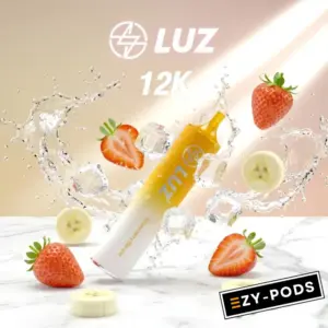 พอตใช้แล้วทิ้ง LUZ ZEN 12000 คำ กลิ่น Strawberry Banana