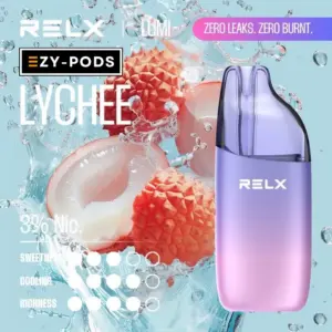 RELX LUMI 18k พอตใช้แล้วทิ้ง 18000คำ กลิ่น ลิ้นจี่