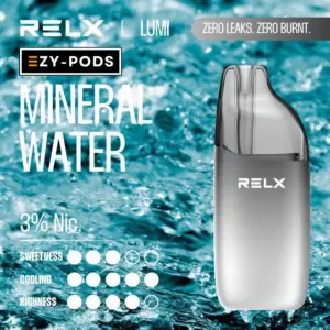 RELX LUMI 18k พอตใช้แล้วทิ้ง 18000คำ กลิ่น น้ำแร่