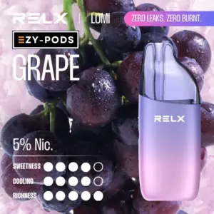 RELX LUMI 18k พอตใช้แล้วทิ้ง 18000คำ กลิ่น องุ่น นิค5